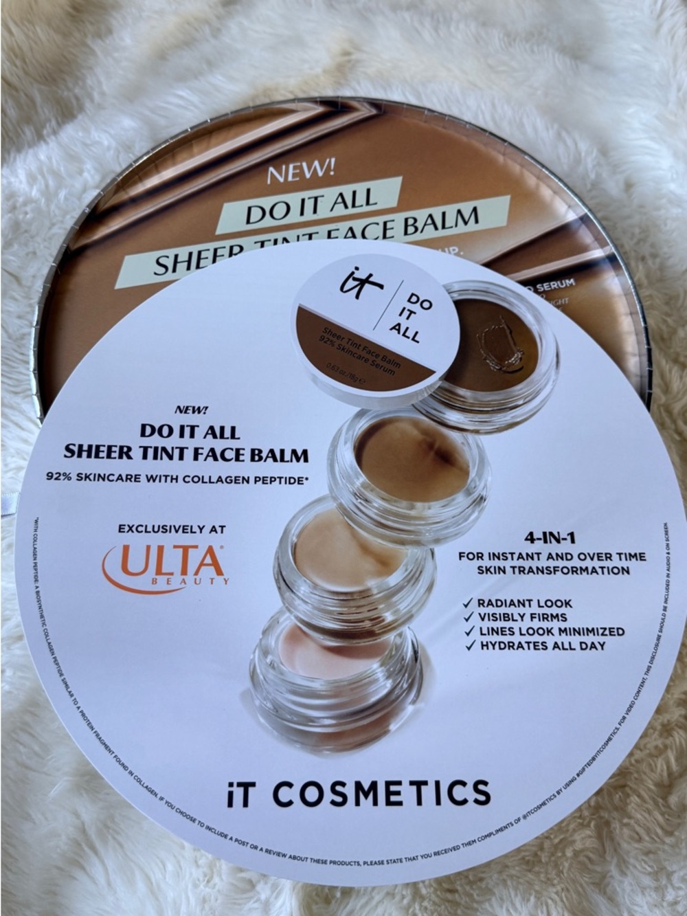 it cosmetics Sheer Tint Face Balm Set - - Picture 2 of 5